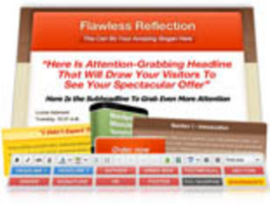 Product picture Flawless Reflection WordPress Minisite with PLR