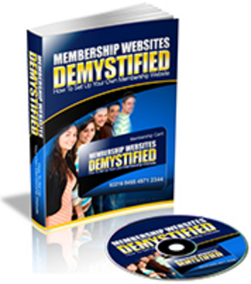 Product picture Membership Websites Demystified with Plr